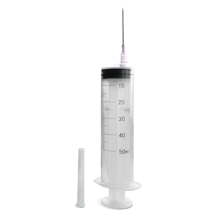 Шприц 50 мл с иглой 1,2х38 мм (18G)